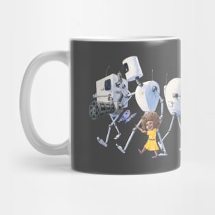 Girl Teaching Bots Mug